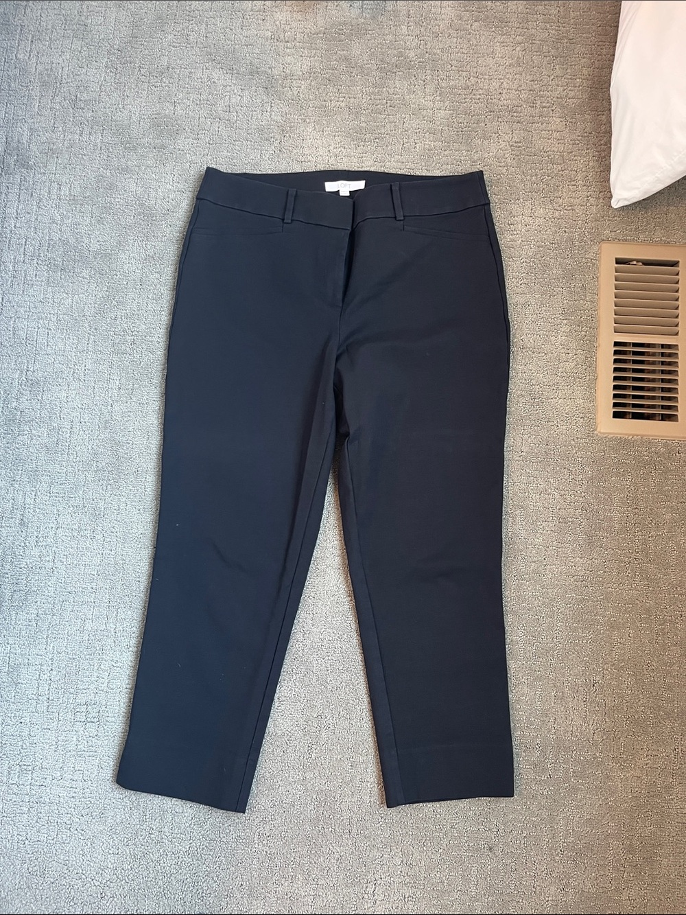Loft Curvy Black Dress Pants